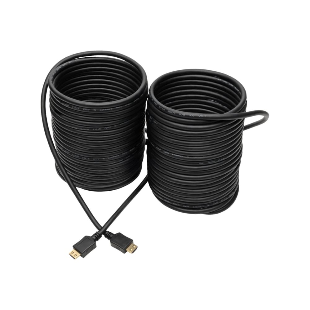 Eaton Tripp Lite Series High-Speed HDMI Cable, Gripping Connectors (M/M), Black, 50 ft. (15.24 m) - HDMI - P568050BKGRP MPN:P568-050-BK-GRP