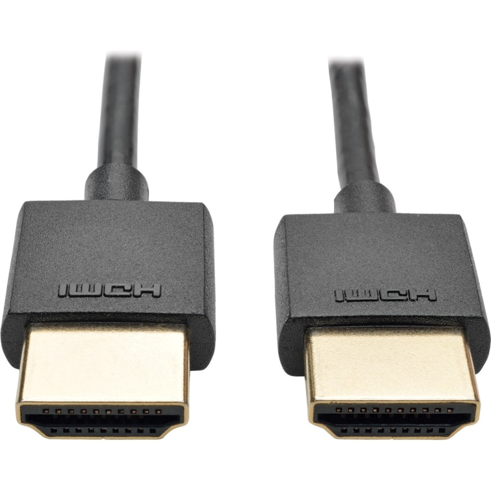 Tripp Lite High-Speed HDMI Cable With Ethernet, 3ft MPN:P569-003-SLIM