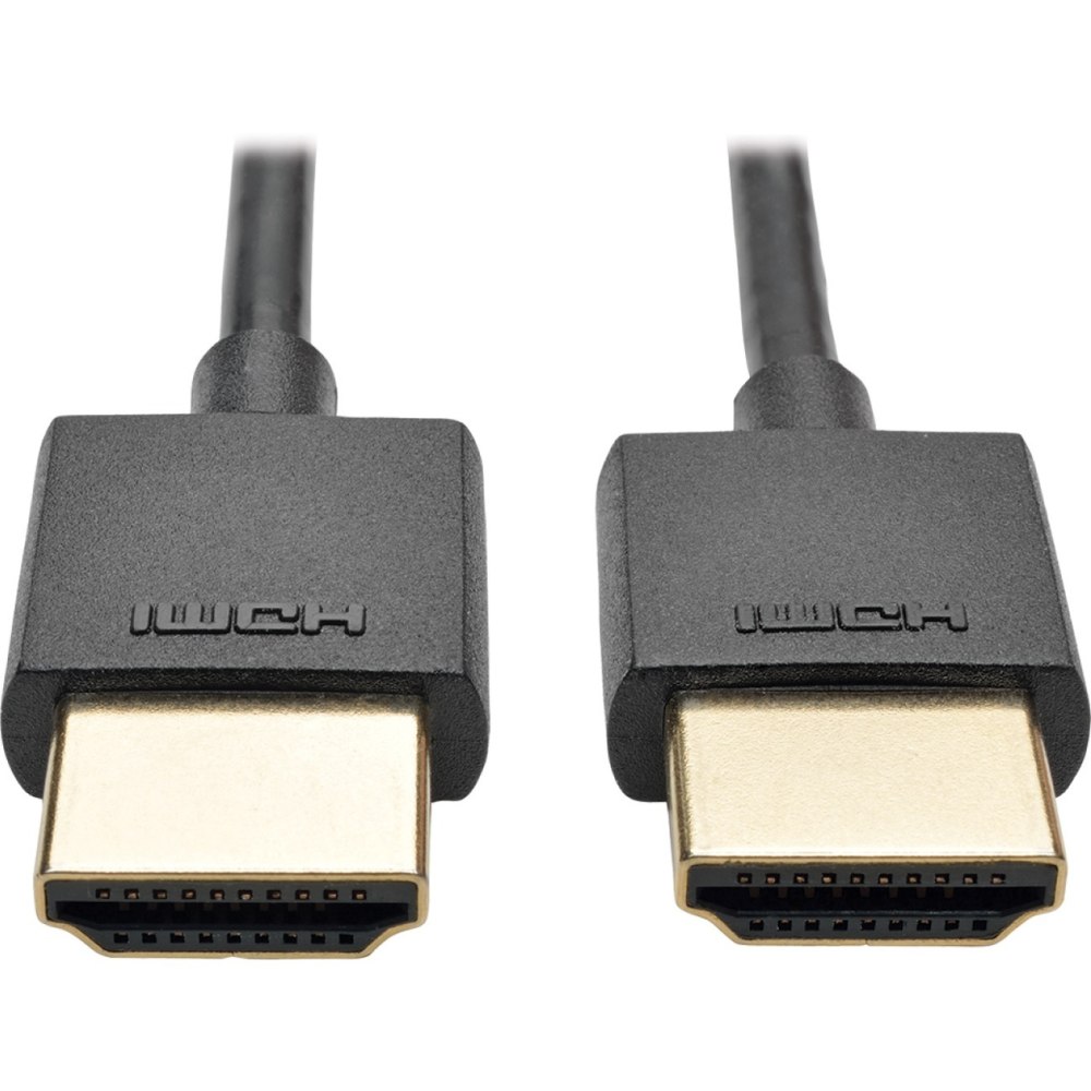 Eaton Tripp Lite Series Slim High-Speed HDMI Cable with Ethernet and Digital Video with Audio, UHD 4K 60Hz (M/M), 6 ft. (1.83 m) MPN:P569-006-SLIM