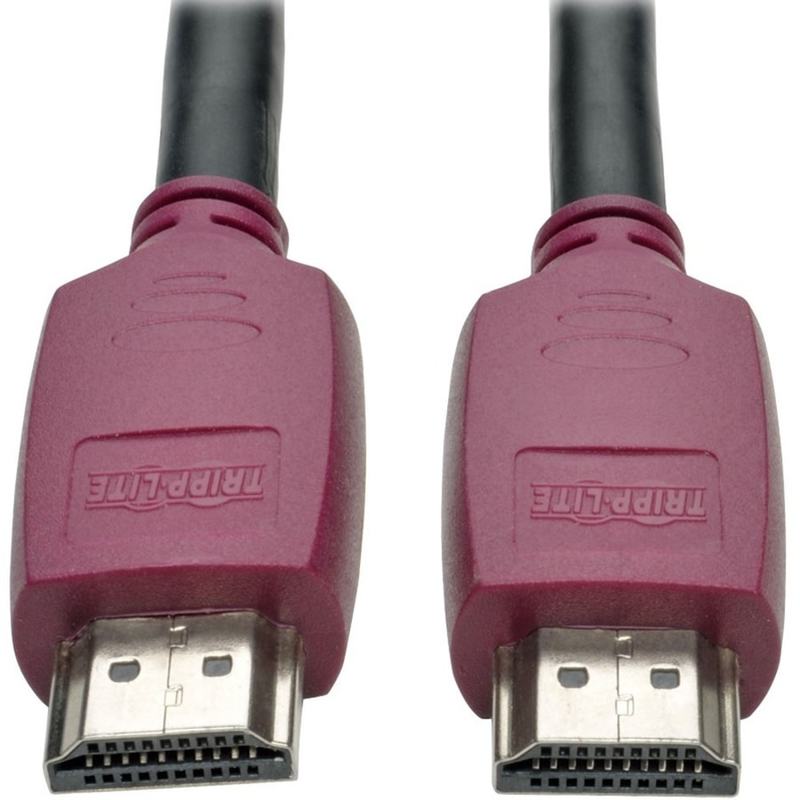Tripp Lite Premium High-Speed HDMI Cable With Grip Connectors, 15ft MPN:P569-015-CERT
