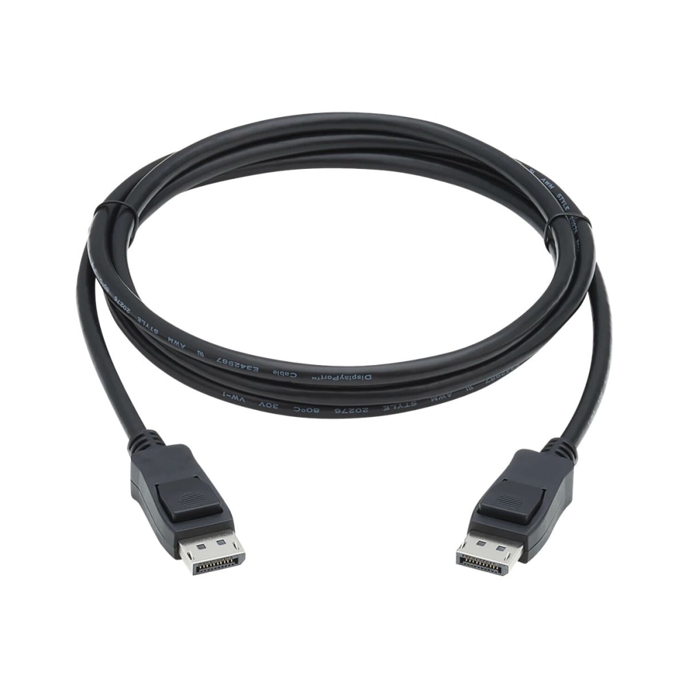 Eaton Tripp Lite Series DisplayPort 1.4 Cable with Latching Connectors, 8K (M/M), Black, 6 ft. (1.8m) MPN:P580-006-V4