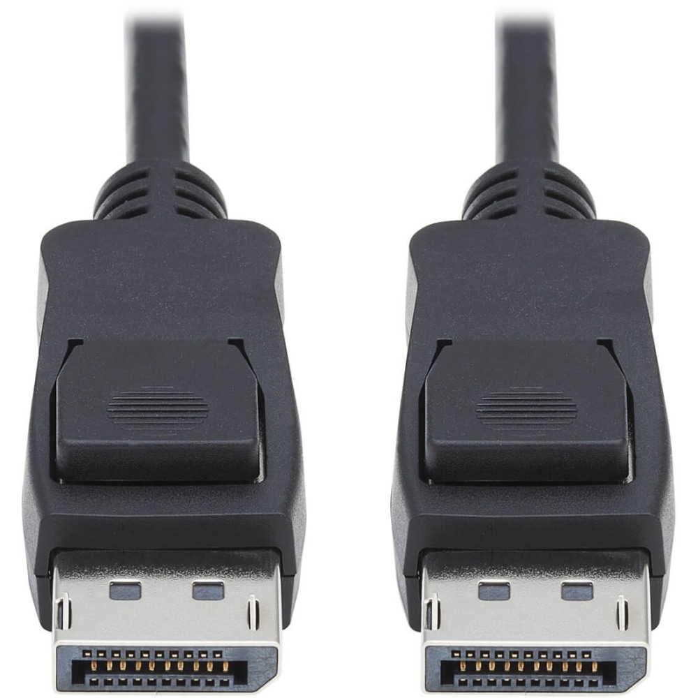 Eaton Tripp Lite Series DisplayPort 1.4 Cable with Latching Connectors, 8K (M/M), Black, 10 ft. (3.1m) - P580010V4 MPN:P580-010-V4
