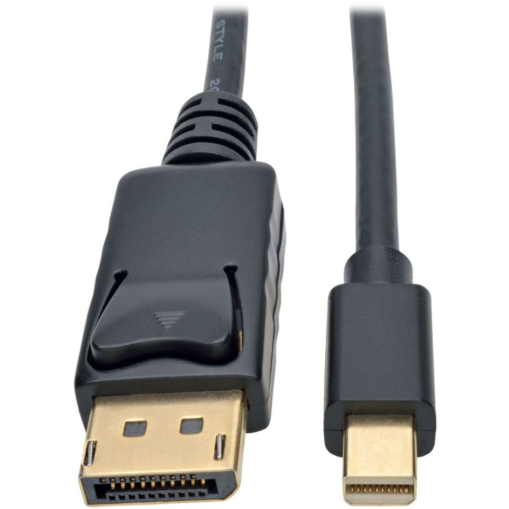 Tripp Lite Mini DisplayPort To DisplayPort Adapter Cabl, 2.95ft MPN:P583-003-BK