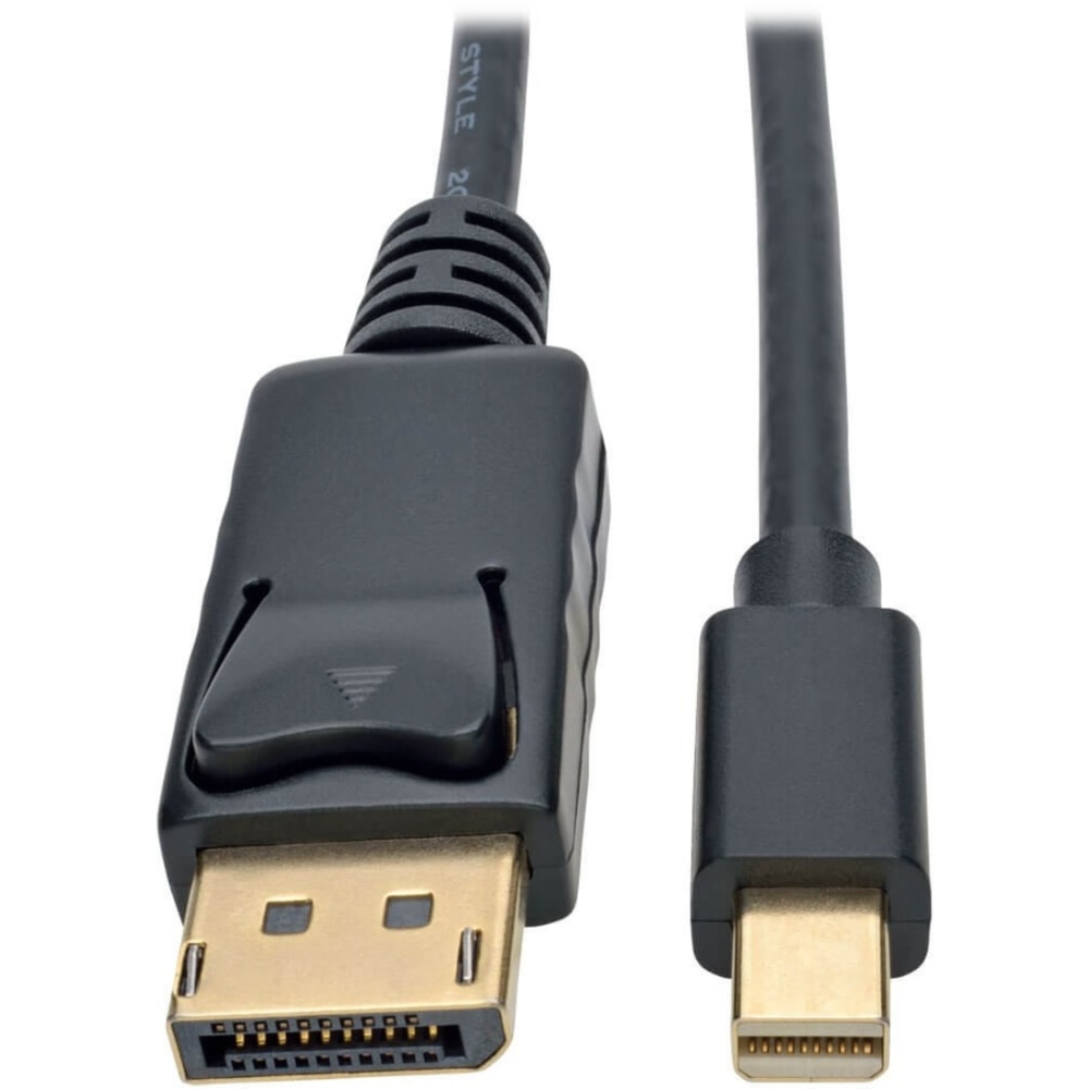 Tripp Lite Mini DisplayPort To DisplayPort 1.2 Adapter Cable MPN:P583-006-BK