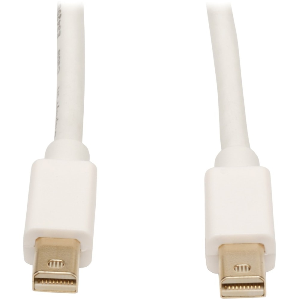 Eaton Tripp Lite Series Mini DisplayPort Cable, 4K 60Hz (M/M), White, 10 ft. (3.05 m) - DisplayPort cable - P584010 MPN:P584-010