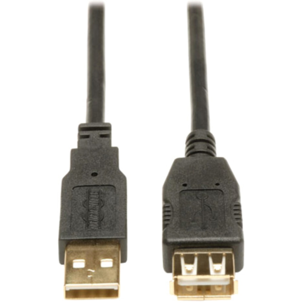 Eaton Tripp Lite Series 3ft USB 2.0 Hi-Speed Extension Cable Shielded A Male/Female 3ft - USB extension cable - U024003 MPN:U024-003