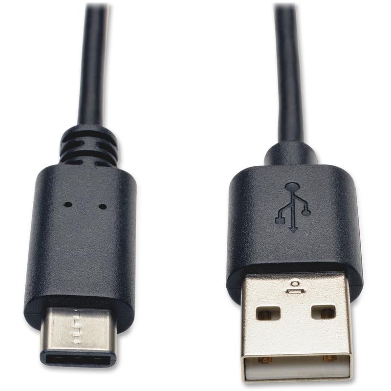 Eaton Tripp Lite Series USB-A to USB-C Cable, USB 2.0, (M/M), 3 ft. (0.91 m) - USB cable - 24 pin US - U038003 MPN:U038-003