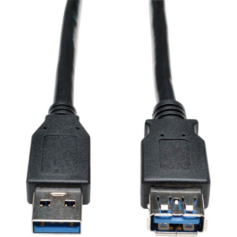 Eaton Tripp Lite Series USB 3.0 SuperSpeed Extension Cable (A M/F), Black, 6 ft. (1.83 m) - USB extension cable - U324006BK MPN:U324-006-BK