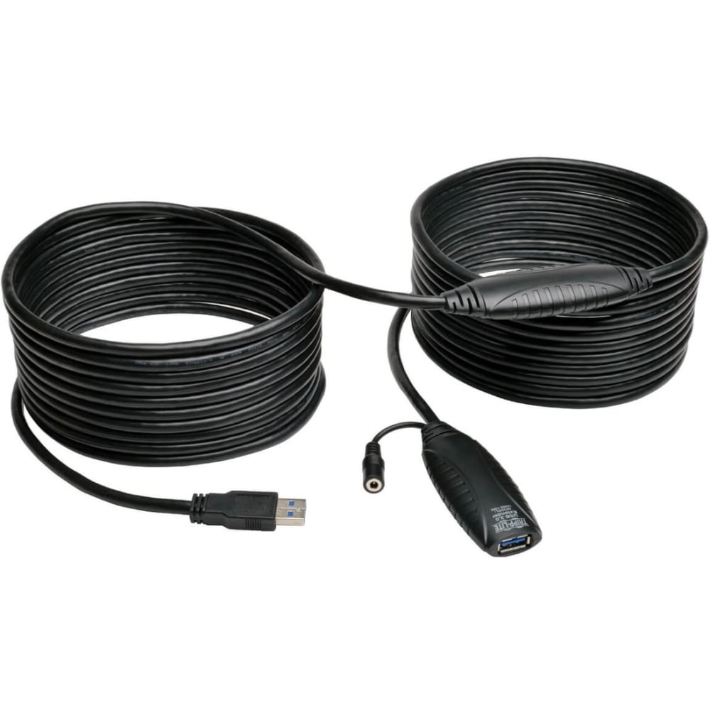 Eaton Tripp Lite Series 10M USB 3.0 SuperSpeed Active Extension Repeater Cable M/F 33ft 33ft 10 Meter - U33010M MPN:U330-10M