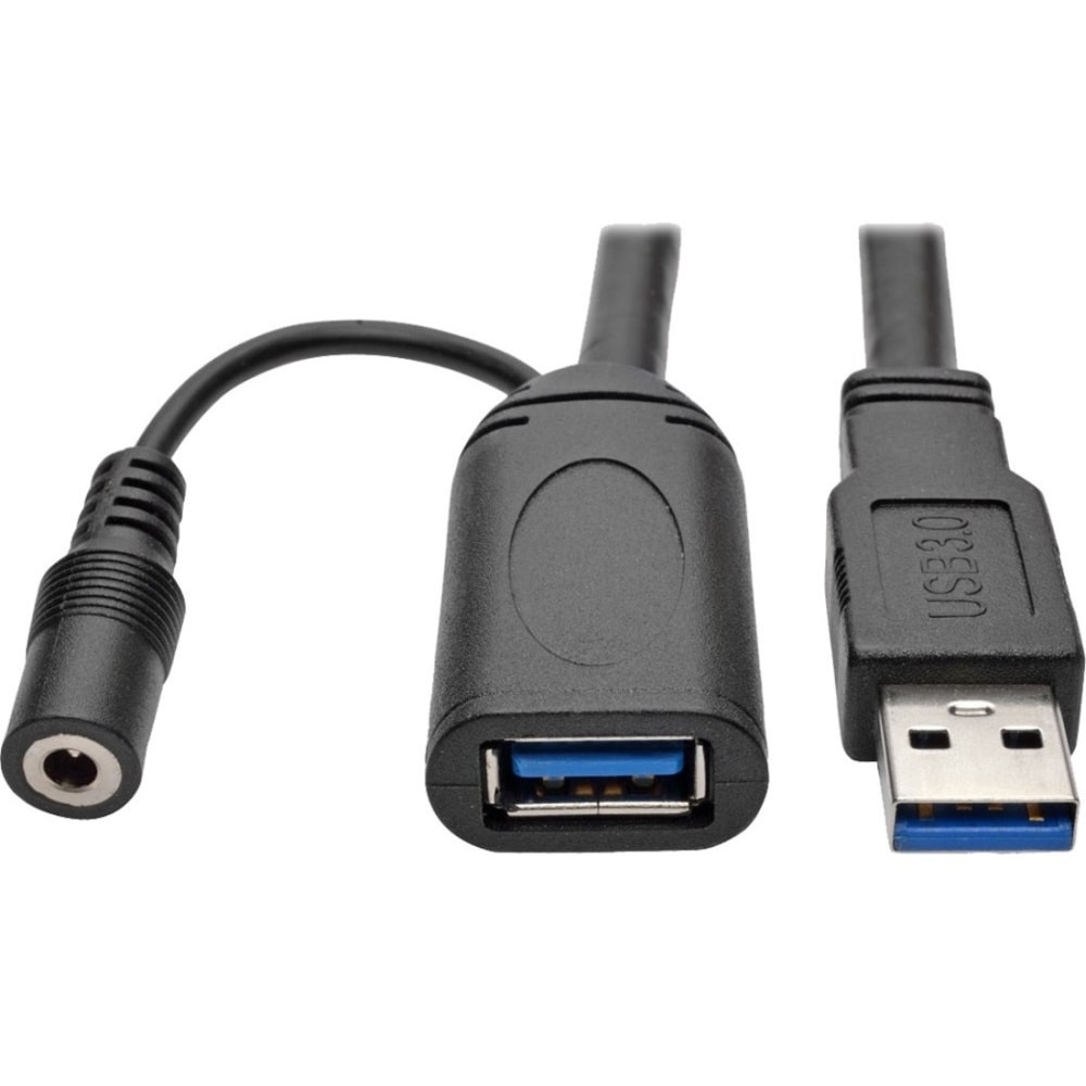 Eaton Tripp Lite Series USB 3.0 SuperSpeed Active Extension Repeater Cable (USB-A M/F), 20M (65.61 ft.) - U33020M MPN:U330-20M