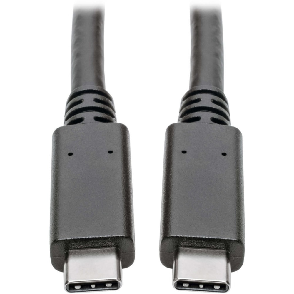Tripp Lite USB C to USB Type C Cable 3.1 Gen 1, 5 Gbps 3A Rating M/M 6ft - 1x USB Type C Male Thunderbolt 3 - U420006 MPN:U420-006