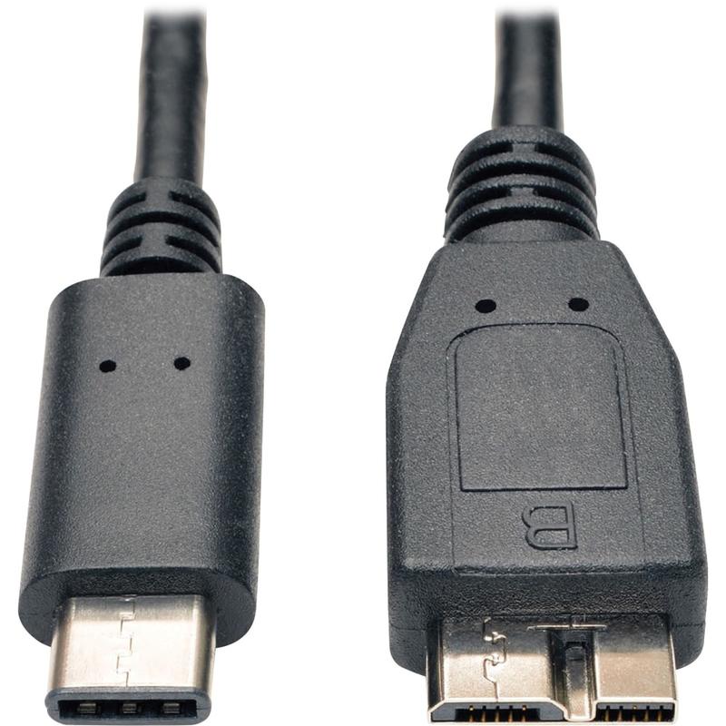 Tripp Lite USB 3.1 Gen 2 10GBps Cable, 3ft, Black, U426-003-G2 MPN:U426-003-G2