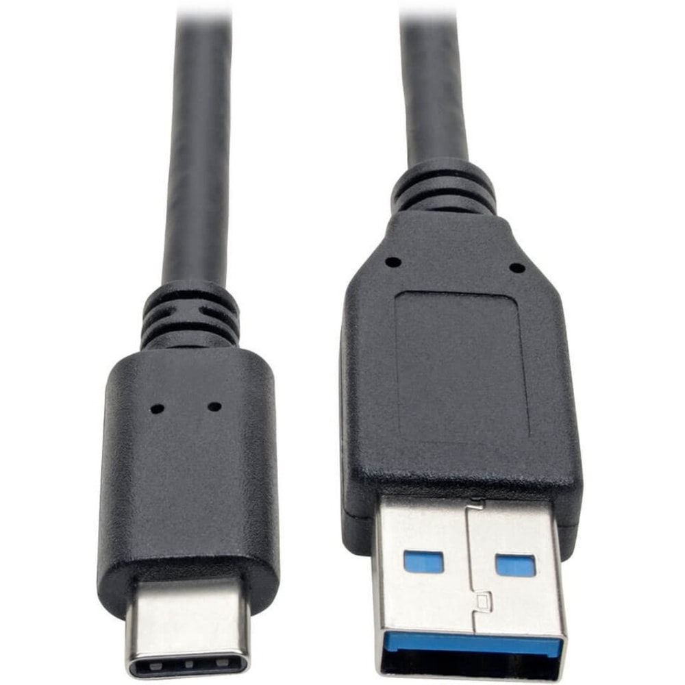 Tripp Lite USB C to USB-A Cable 5 Gbps USB 3.1 Gen 1 M/M USB Type C 6ft 6ft - 1x Type C Male USB - 1x Type A Male USB - U428006 MPN:U428-006