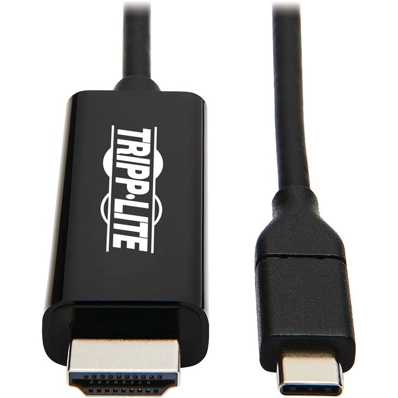 Tripp Lite by Eaton USB-C to HDMI Adapter Cable (M/M), 4K 60 Hz, 4:4:4, Thunderbolt 3 Compatible, Black, 3 ft. (0.9 m) MPN:U444-003-H4K6BE