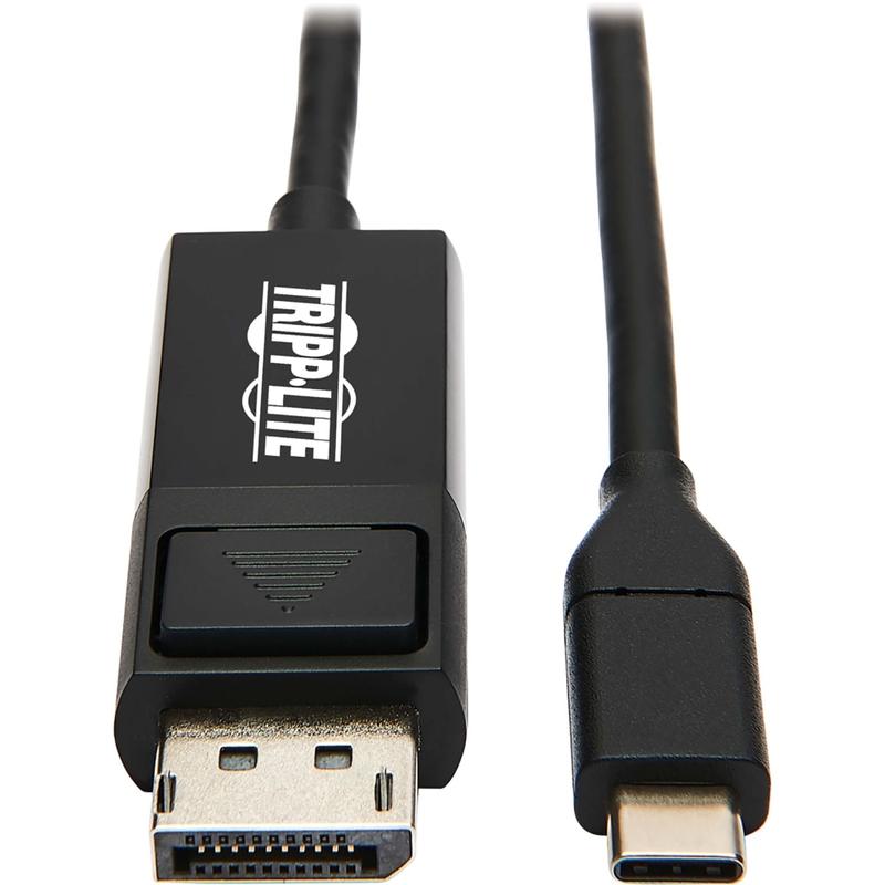 Tripp Lite by Eaton USB-C to DisplayPort Adapter Cable (M/M), 4K 60 Hz, HDR, Locking DP Connector, 6 ft. (1.8 m) MPN:U444-006-DP-BE