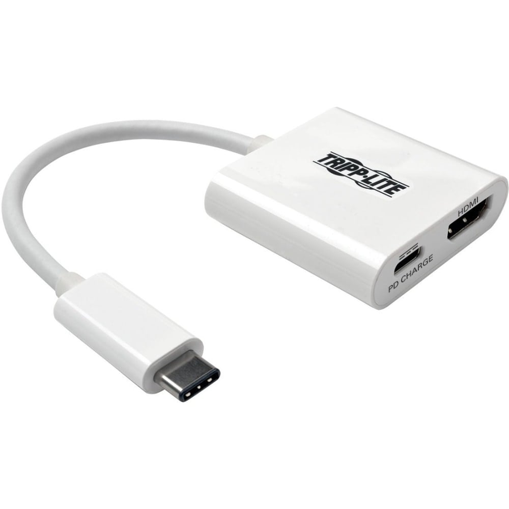 Eaton Tripp Lite Series USB C to HDMI Video Adapter Converter 4Kx2K w/ USB-C PD Charging Port, USB-C to HDMI, USB Typ - U44406NH4C MPN:U444-06N-H4-C