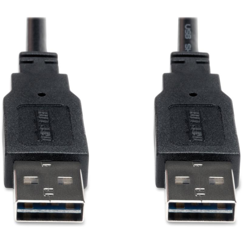 Tripp Lite Universal Reversible USB 2.0 Cable, 6ft, Black, TB4116 MPN:UR020-006