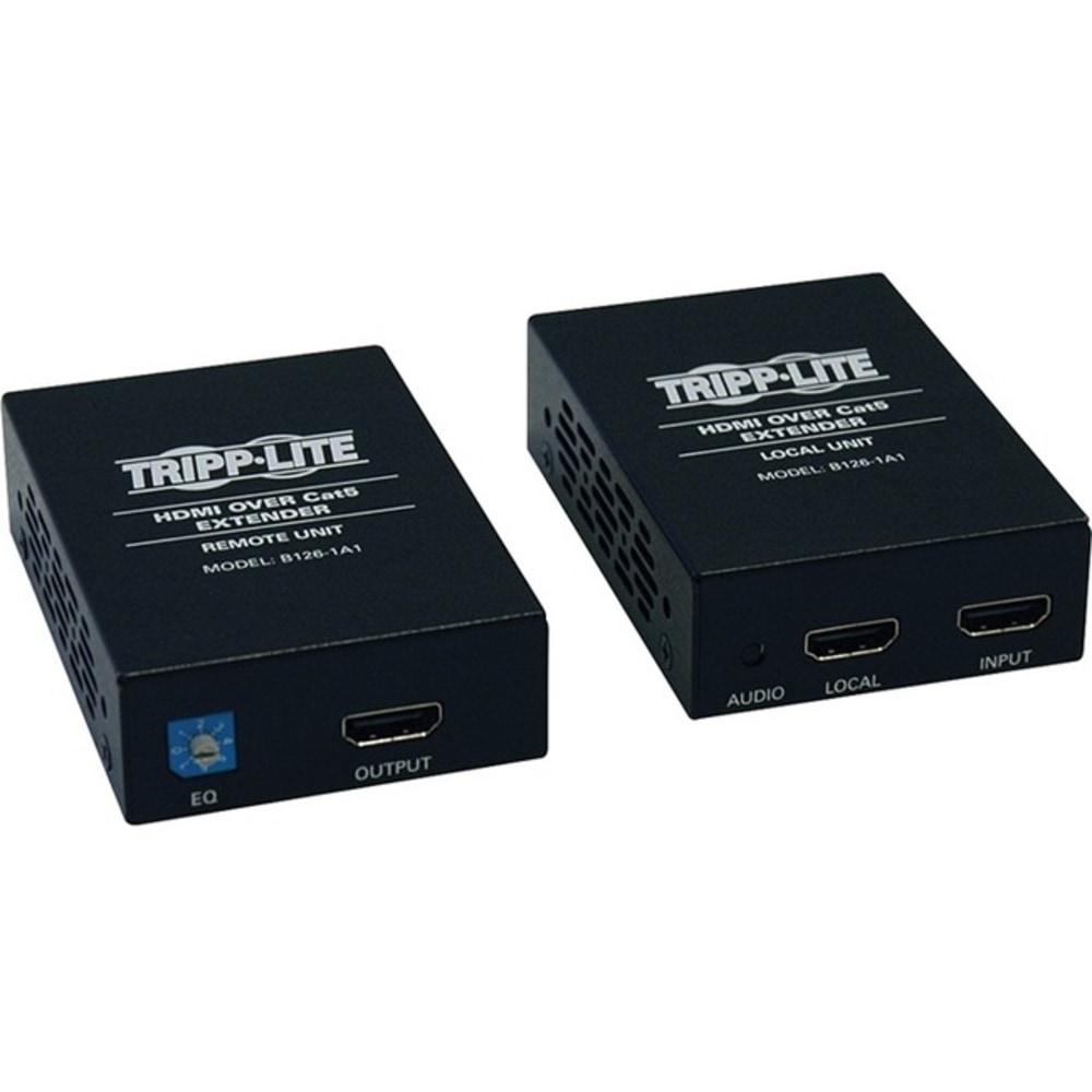 Eaton Tripp Lite Series HDMI Over Cat5/6 Active Video Extender Kit Transmitter Receiver 1080p 200ft - Video/audio extender - B1261A1 MPN:B126-1A1