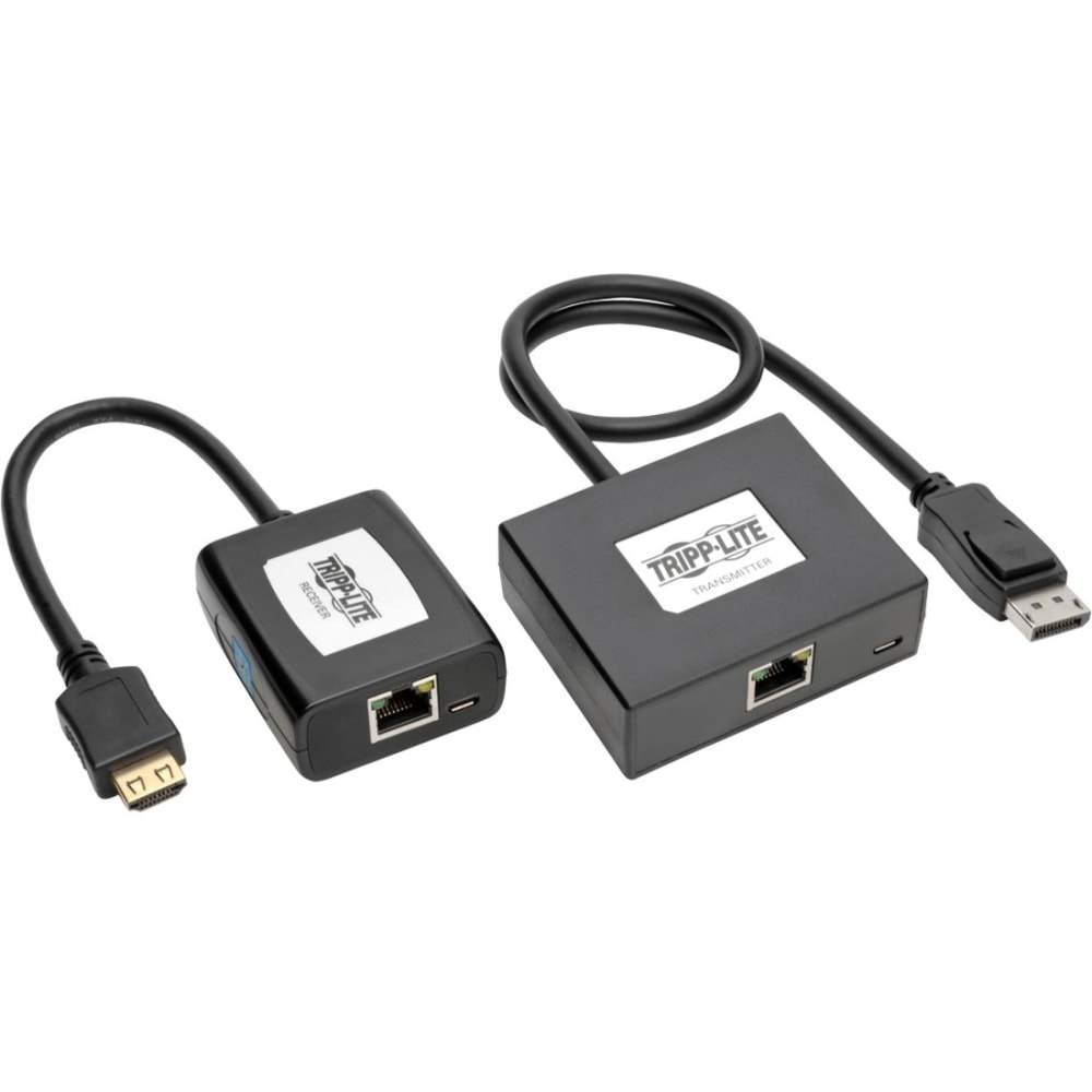 Tripp Lite Display Port to HDMI Over Cat5/6 Video Extender Transmittor & Receiver - 1 Input Device - 1 Output Device - B1501A1HDMI MPN:B150-1A1-HDMI
