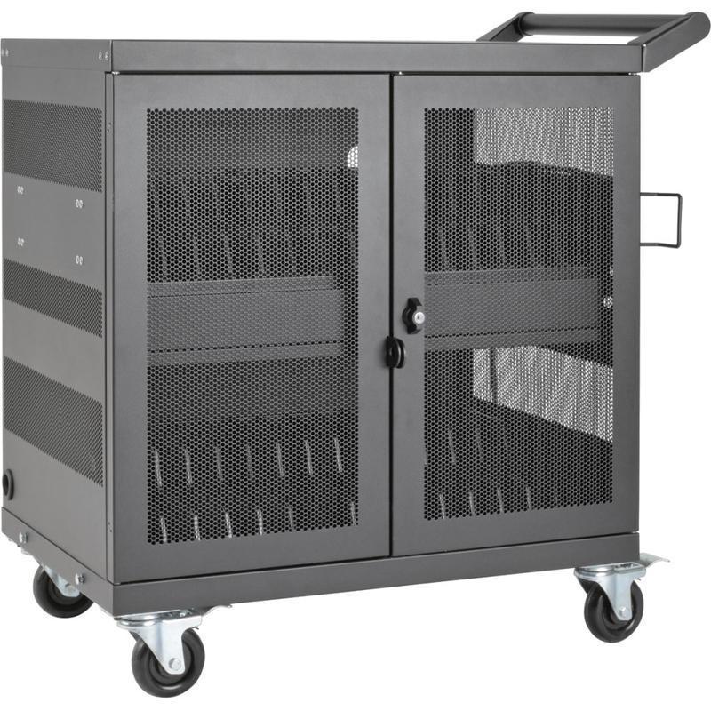 Eaton Tripp Lite Series 32-Port USB Charging Cart Storage Station Android Tablet iPad - Cart (sync and charge) - - CSC32USB MPN:CSC32USB
