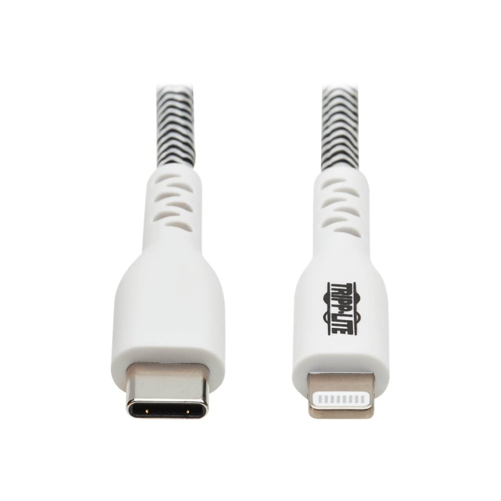 Tripp Lite M102-003-HD Heavy-Duty USB-C to Lightning Cable (M/M), 3 ft. - First End: 1x Type C Male USB - M102003HD MPN:M102-003-HD