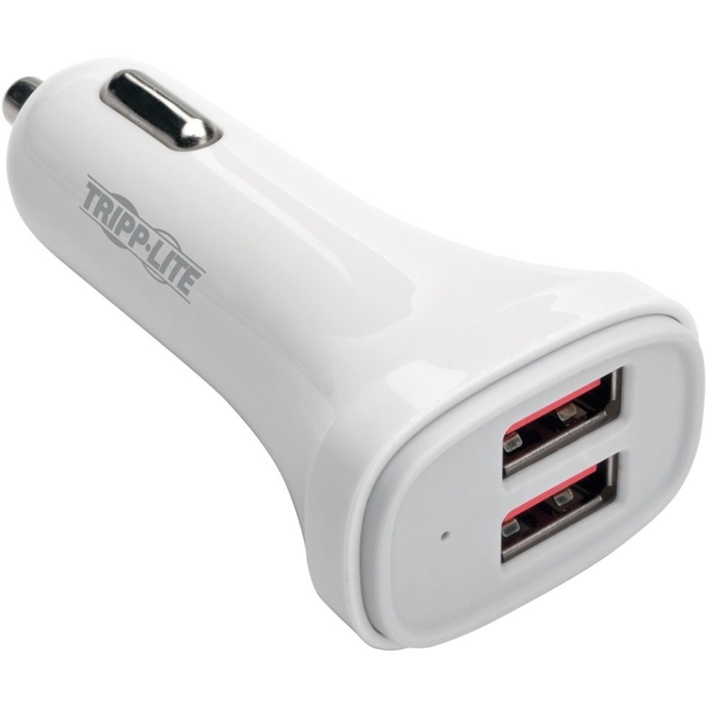 Eaton Tripp Lite Series USB Car Charger Dual-Port with Autosensing 5V 4.8A Fast Charger - U280C02S2 MPN:U280-C02-S2