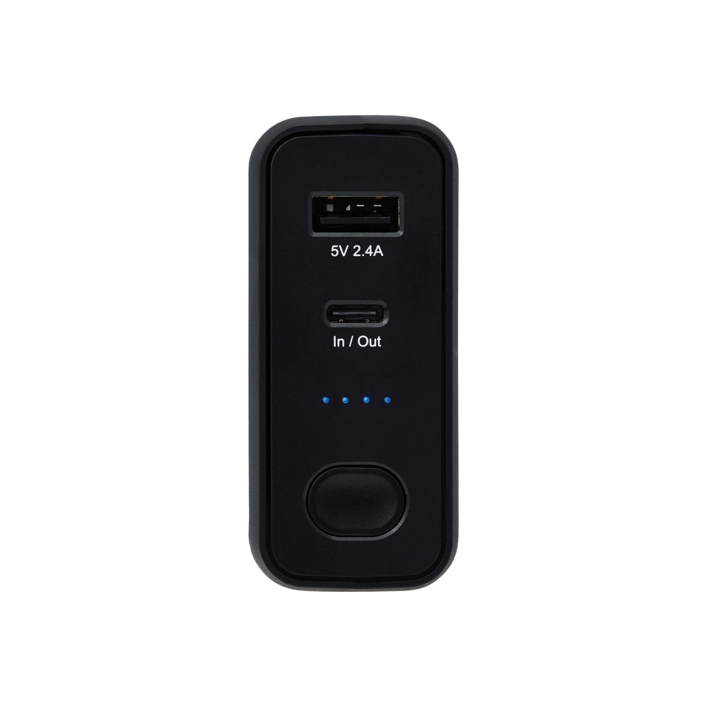 Tripp Lite Portable USB Mobile Power Bank Battery Wall Charger Combo 5K mAh - Black MPN:UPBW-05K0-1A1C
