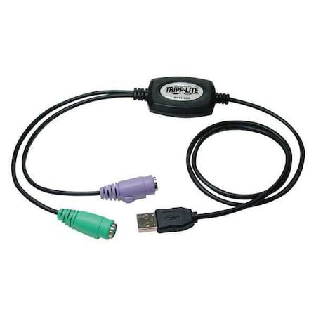 USB Adapter, PS/2, Keyboard, Mouse MPN:B015-000