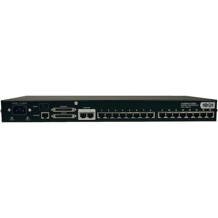 KVM, 16-Port, Cat5, Matrix, 1U, 2 User MPN:B060-016-2