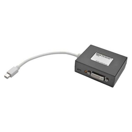 Mini DisplayPort to DVI Splitter, 2-Port MPN:B155-002-DVI