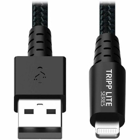 CABLE HEAVY-DUTY USB SYNC CHARGE 1 FT MPN:M100-001-GY-MAX
