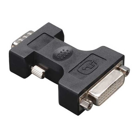 DVI to VGA Cable Adapter, DVI-I, HD15, F/M MPN:P126-000