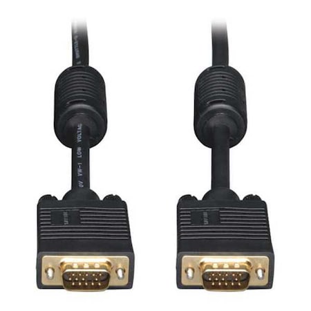 Coax Cable, VGA, HD15 M/M, Monitor, RGB, 20ft MPN:P502-020