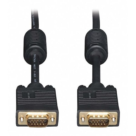 Coax Cable, VGA, HD15 M/M, Monitor, RGB, 30ft MPN:P502-030