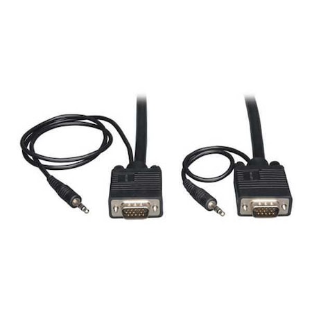 Coax Cable, Audio, VGA, HD15, 3.5mm, RGB, 6ft MPN:P504-006