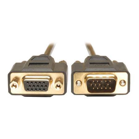 VGA Cable, Monitor, 640x480, HD15, M/F, 25ft MPN:P510-025