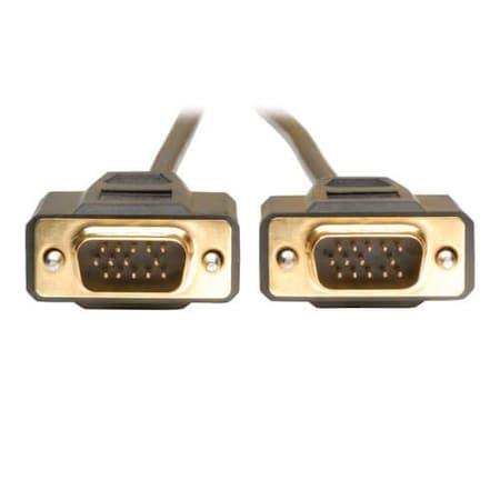 10-ft. VGA Monitor Replacement Cable HD15M to HD15M Gold Connectors MPN:P512-010