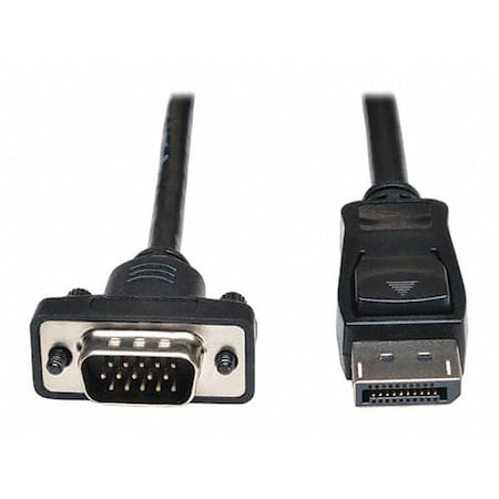 DisplayPort Cable, VGA, Adapter, M/M, 10ft MPN:P581-010-VGA