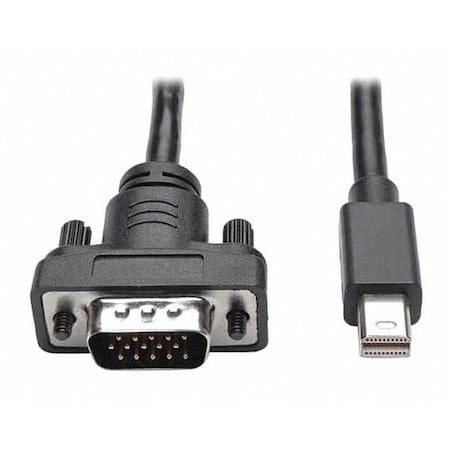 Mini DPort Cable, VGA, Adapter, M/M, 3ft MPN:P586-003-VGA-V2