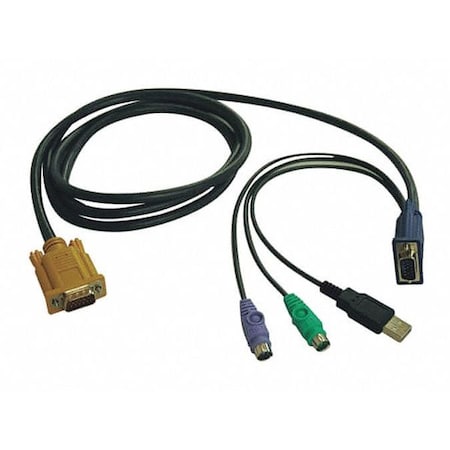 USB/PS2 Cable, B020-U08/U16, 10ft MPN:P778-010