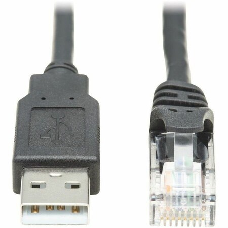 USB-A RJ45 ROLLOVER CONSOLE CABLE 10FT MPN:U009-010-RJ45-X