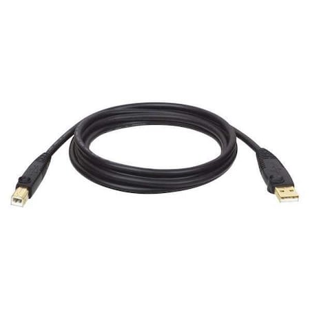 USB 2.0 Hi-Speed A/B Cable 15Ft, Black MPN:U022-015