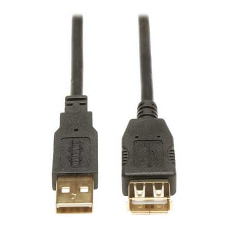USB 2.0 Cable, Hi-Speed, M/F, 3ft MPN:U024-003