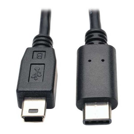 USB 2.0 Cable, Hi-Speed, Mini B-C, M/M, 6ft MPN:U040-006-MINI