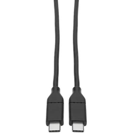 USB 2.0 Cable USB Type C to USB C 3A Rating, USB-IF Cert M/M 3ft MPN:U040-C03-C