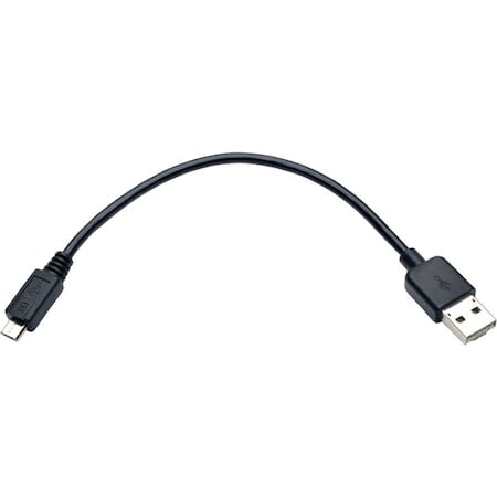 USB 2.0 Cable, OTG, ComboA, Micro B, M/F, 7