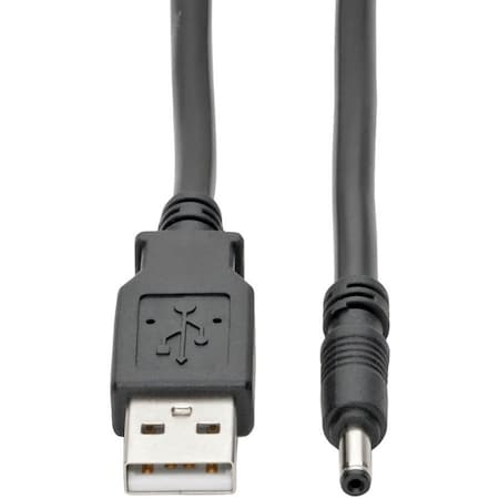 USB to DC Power Cable M/M USB-A to 3.5 x 1.35mm DC Barrel 3ft MPN:U152-003-3P5