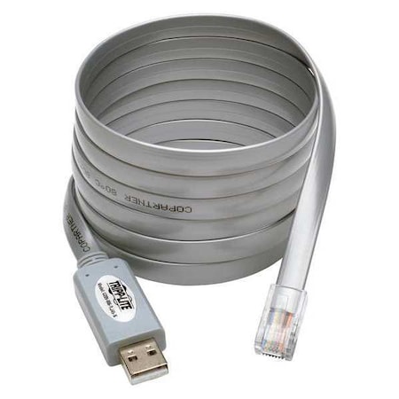 USB Cal, RJ45 Cisco serial Rollover, 6ft MPN:U209-006-RJ45-X