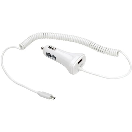 Dual USB Car Charger for Tablets and Cell Phones with Quick Charge 2.0 Technolog MPN:U280-C02-S-M6