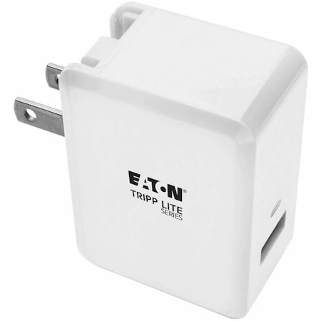 USB Wall Charger Travel Charger w/ Quick Charge 4x Faster Charge MPN:U280-W01-QC3-1